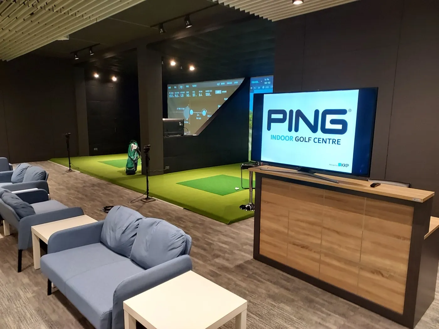 PING Indoor Golf Centre — golf simulator in Bangkok